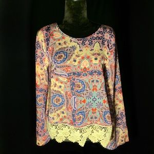Indian Design Long Sleeve Top